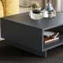 HANAH HOME Sto za dnevnu sobu Hola Anthracite - slika 4