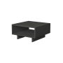 HANAH HOME Sto za dnevnu sobu Hola Anthracite - slika 5