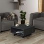 HANAH HOME Sto za dnevnu sobu Hola Anthracite - slika 1