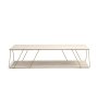 HANAH HOME Sto za dnevnu sobu Labranda Gold Travertine - slika 3