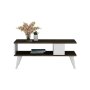 HANAH HOME Sto za dnevnu sobu Ayca Walnut White - slika 3