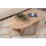 HANAH HOME Sto za dnevnu sobu Sable Sapphire Oak - slika 3