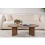 HANAH HOME Sto za dnevnu sobu Sable Walnut - slika 2