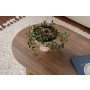 HANAH HOME Sto za dnevnu sobu Sable Walnut - slika 5