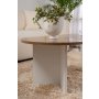 HANAH HOME Sto za dnevnu sobu Sable Walnut White - slika 4