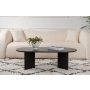 HANAH HOME Sto za dnevnu sobu Sable Wood Black - slika 2