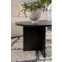 HANAH HOME Sto za dnevnu sobu Sable Wood Black - slika 4