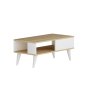 HANAH HOME Sto za dnevnu sobu Seul Sapphire White - slika 4