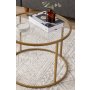 HANAH HOME Sto za dnevnu sobu Berlin Gold 60 - slika 3
