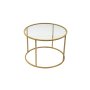 HANAH HOME Sto za dnevnu sobu Berlin Gold 60 - slika 4