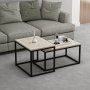 HANAH HOME Sto za dnevnu sobu Leka Travertine - slika 2
