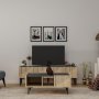 HANAH HOME Sto za dnevnu sobu Draw Oak - slika 1