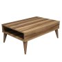 HANAH HOME Sto za dnevnu sobu Best Walnut - slika 3