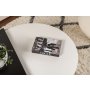 HANAH HOME Sto za dnevnu sobu Orion Wood White Wood Black - slika 5