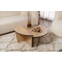 HANAH HOME Sto za dnevnu sobu Orion Honey Oak Black - slika 2