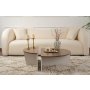 HANAH HOME Sto za dnevnu sobu Orion Walnut White - slika 3