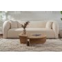 HANAH HOME Sto za dnevnu sobu Orion Honey Oak - slika 3
