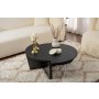 HANAH HOME Sto za dnevnu sobu Orion Wood Black - slika 2