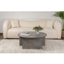 HANAH HOME Sto za dnevnu sobu Moira Concrete Grey - slika 4