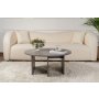 HANAH HOME Sto za dnevnu sobu Moira Concrete Grey - slika 5