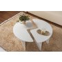 HANAH HOME Sto za dnevnu sobu Moira Natural White - slika 3