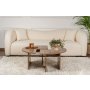 HANAH HOME Sto za dnevnu sobu Moira Walnut - slika 2