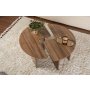 HANAH HOME Sto za dnevnu sobu Moira Walnut - slika 3
