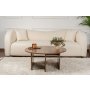 HANAH HOME Sto za dnevnu sobu Moira Walnut - slika 5