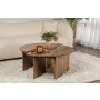 HANAH HOME Sto za dnevnu sobu Moira Walnut - slika 1