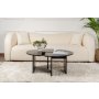 HANAH HOME Sto za dnevnu sobu Moira Wood Black - slika 2