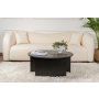 HANAH HOME Sto za dnevnu sobu Moira Wood Black - slika 4