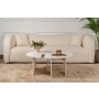 HANAH HOME Sto za dnevnu sobu Moira Wood White - slika 2