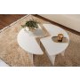 HANAH HOME Sto za dnevnu sobu Moira Wood White - slika 3