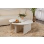 HANAH HOME Sto za dnevnu sobu Moira Wood White - slika 1