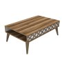 HANAH HOME Sto za dnevnu sobu City Walnut White - slika 3
