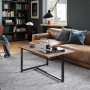 HANAH HOME Sto za dnevnu sobu Merideths Walnut - slika 1