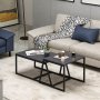 HANAH HOME Sto za dnevnu sobu Minimal Anthracite - slika 3