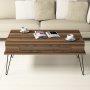 HANAH HOME Sto za dnevnu sobu Ekol Walnut - slika 2
