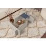 HANAH HOME Sto za dnevnu sobu Flavio Grey - slika 2
