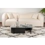 HANAH HOME Sto za dnevnu sobu Flavio Wooden Black - slika 3