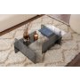 HANAH HOME Sto za dnevnu sobu Flavio Anthracite - slika 2