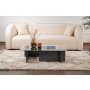 HANAH HOME Sto za dnevnu sobu Flavio Anthracite - slika 3