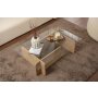 HANAH HOME Sto za dnevnu sobu Flavio Honey Oak - slika 2