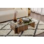 HANAH HOME Sto za dnevnu sobu Flavio Walnut - slika 1