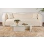 HANAH HOME Sto za dnevnu sobu Flavio Wooden White - slika 3