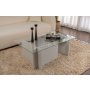 HANAH HOME Sto za dnevnu sobu Vetrino Grey - slika 1