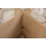 HANAH HOME Sto za dnevnu sobu Vetrino Honey Oak - slika 5
