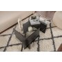 HANAH HOME Sto za dnevnu sobu Vetrino Wood Black - slika 2