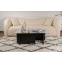 HANAH HOME Sto za dnevnu sobu Vetrino Wood Black - slika 3