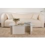 HANAH HOME Sto za dnevnu sobu Vetrino Wooden White - slika 3